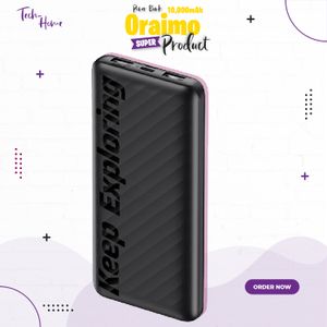 ORAIMO TWO WAY ULTRA FAST POWER BANK  CartRollers ﻿Online Marketplace  Shopping Store In Lagos Nigeria