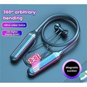 Wireless Bluetooth Earphone Sports Waterproof Bluetooth 5.3 Headset NECKBAND