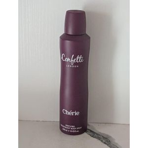 Confetti LONDON Chérie Perfumed Deodorant Body Spray (250 ml)