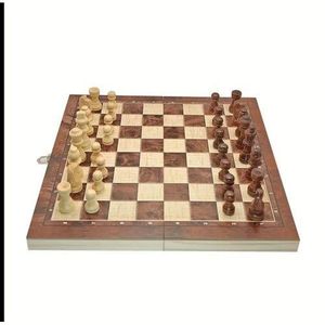 Chess Board Game - Magnetic & Foldable For Easy Storage Magnetic Checkerboard.