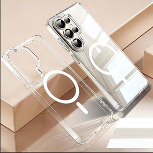 Samsung Galaxy S26 Ultra , S25 Ultra , S24 Ultra , S23 Ultra , S22 Ultra , S21 Ultra , S20 Ultra & Note 20 Ultra Transparent Silicone Case & Pouch – Slim, Durable & Shock-Absorbing with Advanced Camera Protection. ( Transparent ) 
