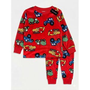 Dunnes 2Pcs Velvet long sleeve Pyjamas for Toddler Boys