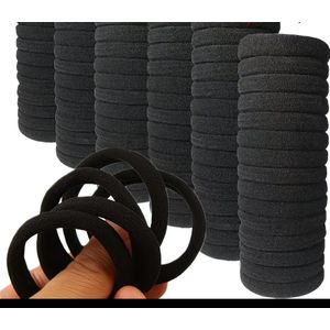 30pcs Beautiful Elastic Hair bands - Black