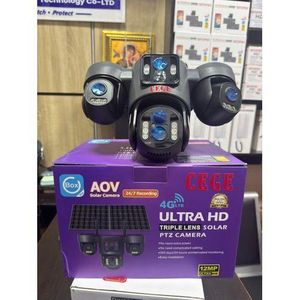 Smart ubox 3Lense CCTV Camera 4g Network