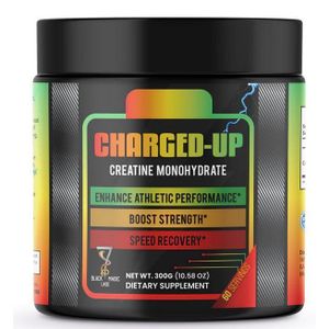 BLACK MAGIC Charged Creatine Monohydrate w/Energy Blend 300g 60 Servings