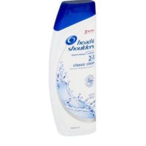 Head & Shoulders Classic Clean 2 in 1 Dandruff Shampoo + Conditioner.
