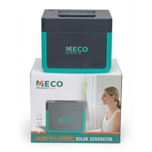 Meco MECO98 1kWh Pro (500W) Portable Solar Generator With Lithium Battery, AC Output & Solar Charging