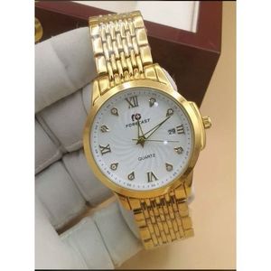 LUXURY QUARTZ WOMEN  MEN WRISTWATCH + FREE CASE