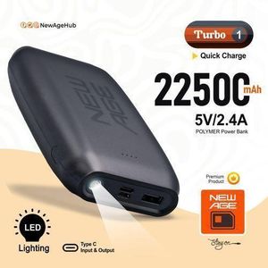 New Age NewAge 22500 Mmah Power Bank Dual TypeC Port In/output Turbo1