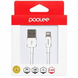 POOLEE C06 Premium iPhone Lightning Fast Charging and Durable 1M Cord Cable