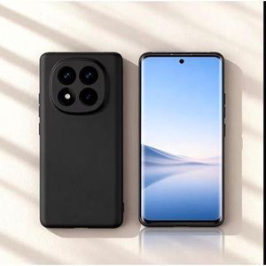 Redmi Note 15 , Note 15 Pro & Note 15 Pro Plus Silicone Phone Case & Pouch With Camera Protection - Scratch Resistance, Shockproof Protective Case ( Redmi ) - ( Black )