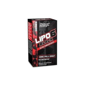 Nutrex RESEARCH Lipo 6 Black Ultra Concentrate Fat Destroyer 2packs