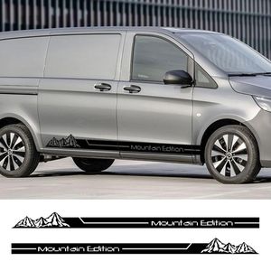 Generic Car Stickers For Mercedes Benz Vito V Class Viano W638 W639 W447  Marco Polo Camper Van Sport Vinyl Decal Tuning Accessories