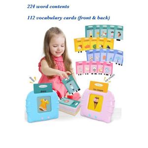 Talking Flash Cards Children's Card Early Education Card Machine Audio Flashcard