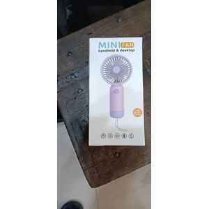 Mini Rechargeable Handheld Fan USB Charging Portable -