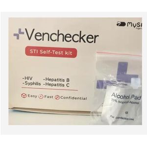 Venchecker 4in1 Selftest Kit Hi-v/ Hbsag/ HCV/ Syphilis 1pc