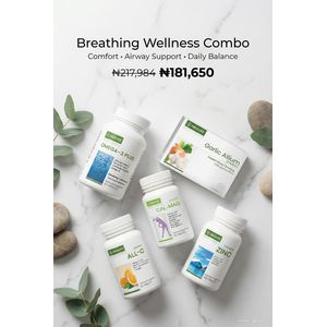 Perfect Supplements Breathing Comfort & Airway Wellness Combo