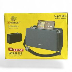 BoomBest LN-711BT Super Bass Wireless Bluetooth Speaker with USB and TF Card Support