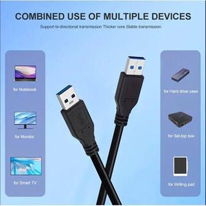 USB to USB Cable - 5Gbps Fast Data Transfer Cable. ( SM )