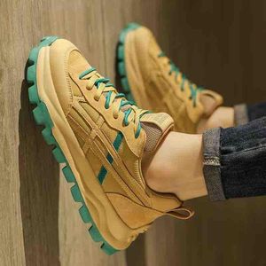 OFFGRID Men’s Casual Outdoor Sneakers Khaki Green Sport Style Shoes
