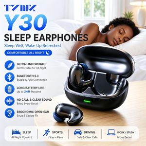 TYNIX Y30 Mini Sleep Earbuds In-Ear Wireless Headphones
