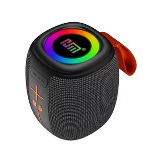 HM-805 Powerful RGB Colorful Light Wireless Portable Woofer BT Speaker Stereo Super Bass FM Radio/TF/USB