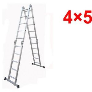 4*5 Multipurpose Aluminum Ladder..silver