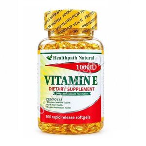 Healthpath Natural Vitamin E 1000 IU - 100 Rapid Release Softgels