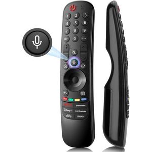 LG Universal Smart TV Replacement Remote For OLED, Nano Cell and 4K UHD Models with Netflix and Prime Video Hot Keys (with Voice Magic Pointer Function)