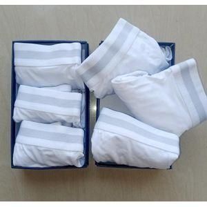 3 IN 1 WHiTE COTTON BOXERS AND BRIEF FOR MEN 