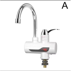 Instant Electric Kitchen Water Heater Tap – Tankless Hot & Cold Water Faucet with LED Temperature Display, Fast Heating Electric Sink Tap 220V