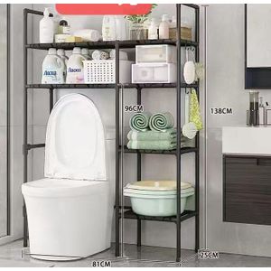 Two Tier Toilet/ Bathroom Storage Rack, Shelve Organizer, Space