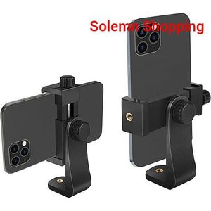 Adjustable Phone Holder Tripod Stand Mount Phone Clip For Smartphones