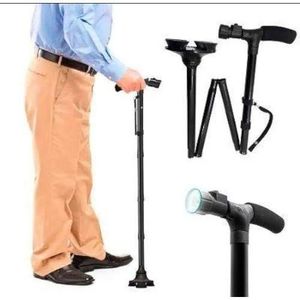 Foldable Walking Stick with LED Light