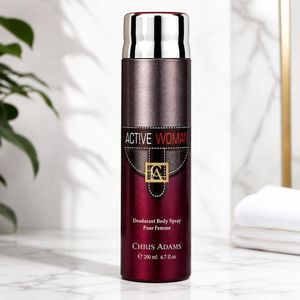 Chris Adams  Active Woman Deodorant Body Spray 200ml NAFDAC NO: A2-101592