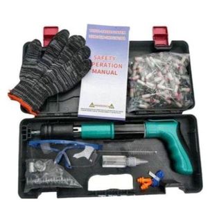Mini ceiling artifact nail gun wall fixator with 100 nails for concrete, powerful ship parts and accessories, motorcycle equipment and parts, nail gun home decoration tools, manual tools, woodworking tools
