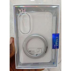 Samsung Z fold 8 ultra transparent case with magnetic case