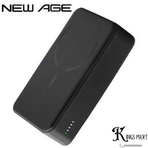 New Age  Turbo-Prime 3 15W PD 20000mAh Wireless Mag-Safe Magnetic Power-Bank Type-C Input & Output
