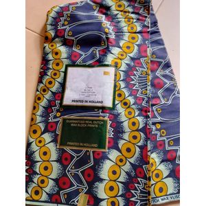 Quality Ankara Fabric Material Holland -6yards
