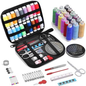 Sewing Kit, Portable Mini Sewing Kits Thread and Needles Set with Case