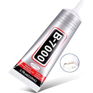 B-7000 ( 110ml ) Is a Powerful Adhesive Glue Suitable for Various Applications Including Phone  Screen & Touchpad Glue, Electronics, Jewelry, Crafts, Books, And Fabrics. It Is a Versatile Bonding Agent. ( Transparent / White )