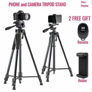 Phone Tripod Stand Kit With Holder Control Lightweight