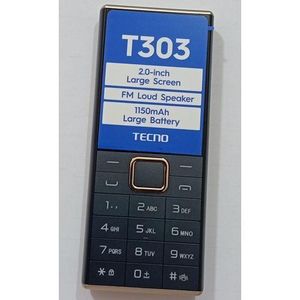 Tecno 303 Dual Sim With Camera & TorchLight Fm, Speaker 