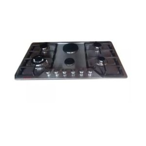 Phiima 90cmX60cm 6Burner Stainless Silver 4+2 Gas &Electric Built-in Hob