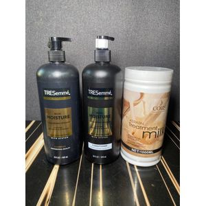 Ors 3 in 1 wig revamping combo - Tresseme Shampoo, Tresseme Conditioner, Colisi Keratin Treatment Milk.