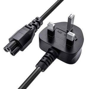 Laptop Power Cable With Fuse - 3pin