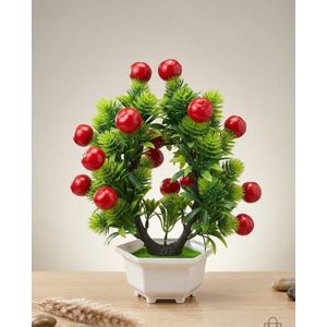 Artificial Mini Cherry Fruit Bonsai