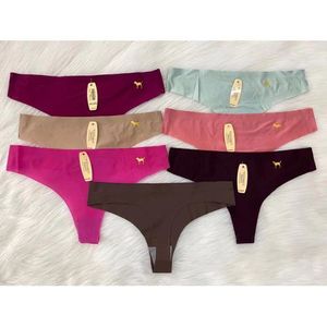 Fashion Ladies Cotton G-string Pants 4pcs