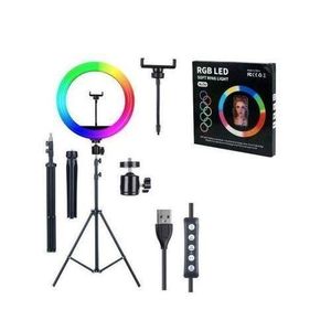 RGB 14 Inches Ring Light With Stand 35.5CM-Mult Colours