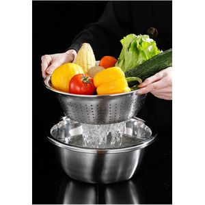  Fruit /Rice Vegetable/ Bowl  Wash Sieve 